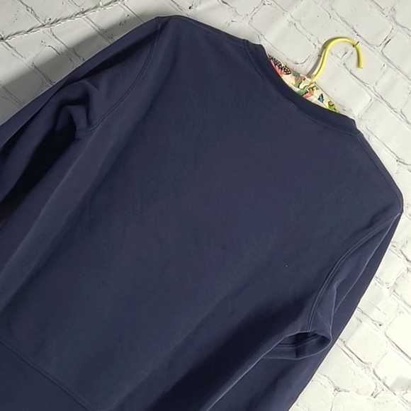 Disney Mickey Mouse Embroidered Navy Blue Crewneck Sweater Womens Size XXS - Picture 14 of 16